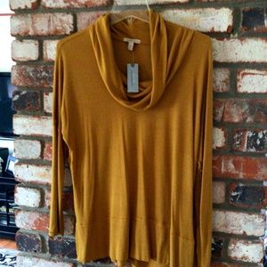 Anthropologie cowl neck